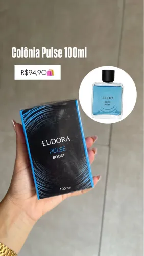 Perfume Masculino Eudora Pulse Boost
