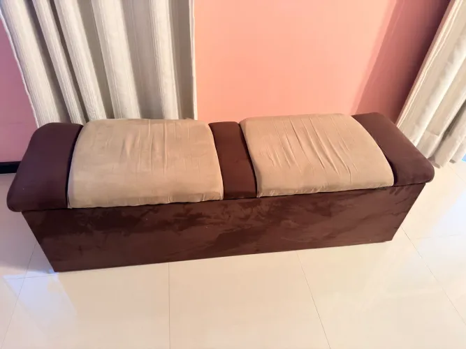 Baú puf acolchoado casal 