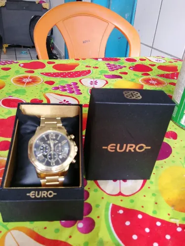 Relógio Euro original com 1 ano garantia