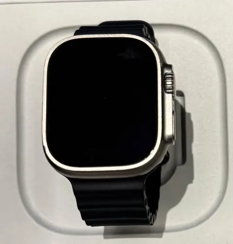 Apple Watch Ultra 49mm Titânio 97% Bateria Completo Impecável