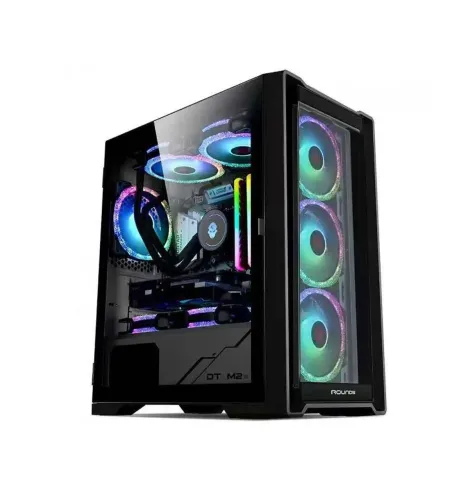 Gabinete Gamer Round 5 Astra Preto - não acompanha fans