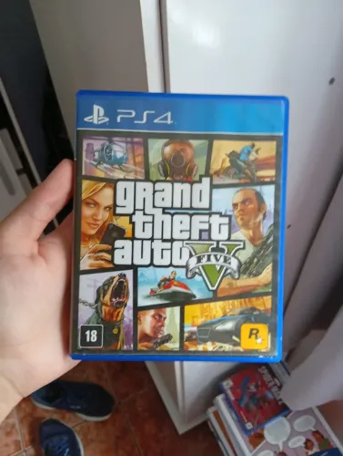 GTA 5 (mídia física Ps4)