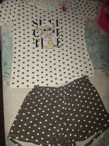 Pijama curto POA Fanny bear