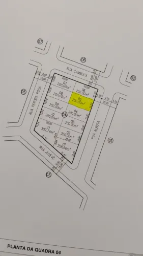 Repasse de lote com 200m² no Residencial Vivendas do Arvoredo