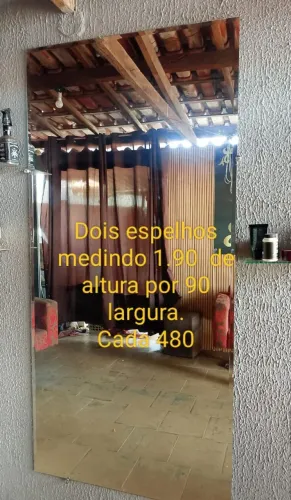 Espelho de salão de beleza