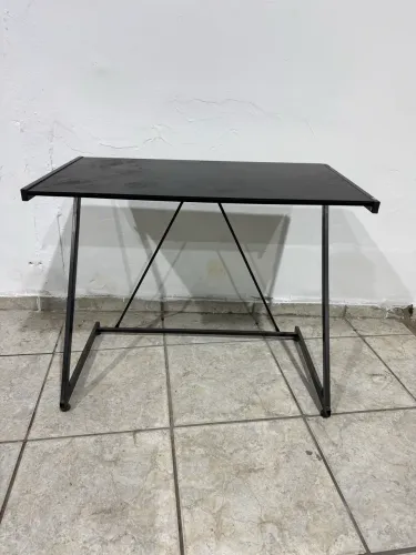 Mesa escritório tampa de vidro