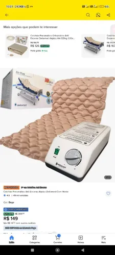 Vendo colchão hospitalar