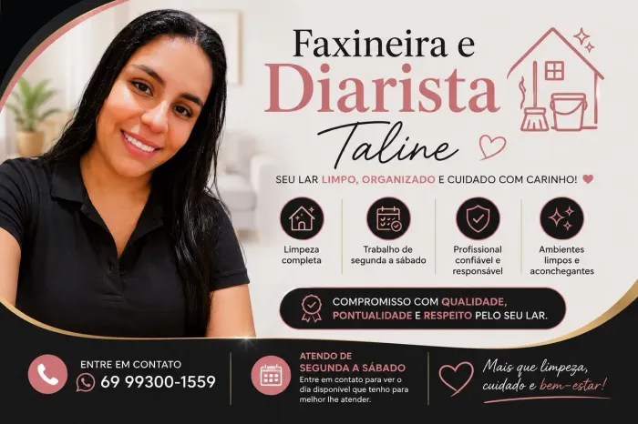Faxineira e diarista