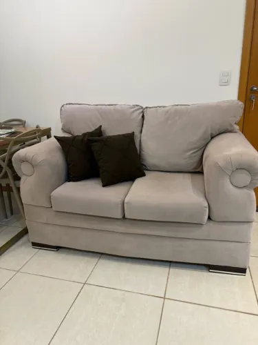 Sofá de luxo 2 lugares estado de novo