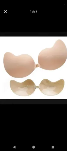 Sutiã invisível de silicone