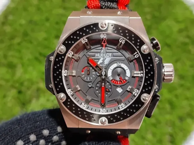 IMPERDÍVEL - Relógio de Pulso Esportivo Masculino Hublot Big Bang F1