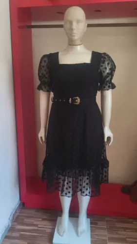 Vestido tule plus Size