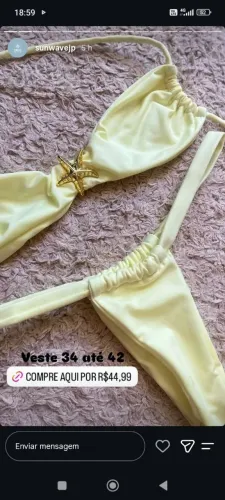 Vendo biquíni ? tamanho 34-36