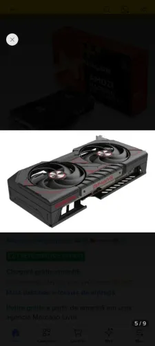 RX 9060 XT 8gb Sapphire