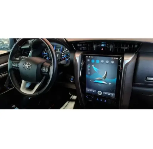 Multimidia Tesla Android Toyota Sw4 2016 2017 2018 2019 2020 Preto
