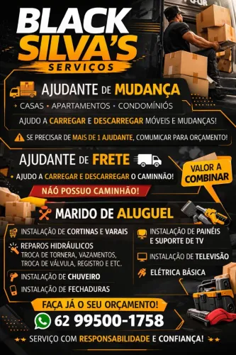 AJUDANTE DE MUDANÇAS E FRETE 