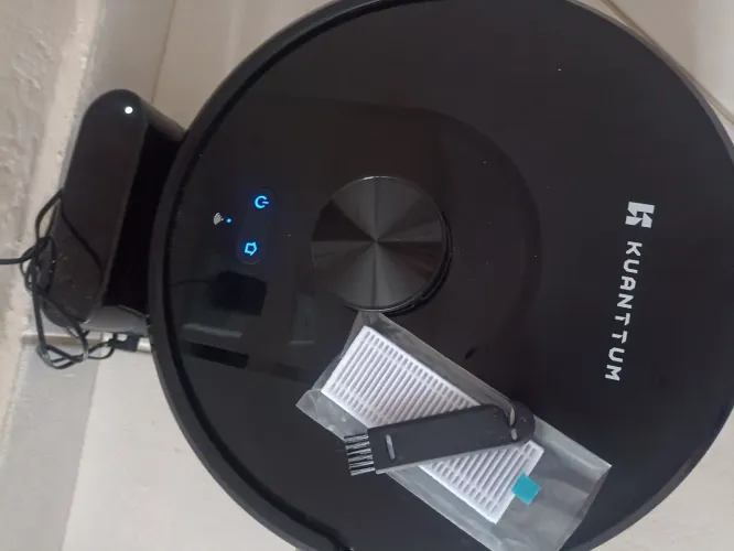 Robô aspirador 3 em 1 com Wi-fi e App 