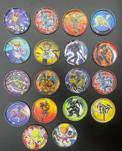 Tazos Metal YugiOh