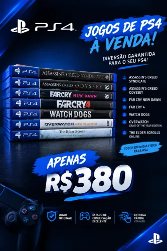 JOGOS DE PS4