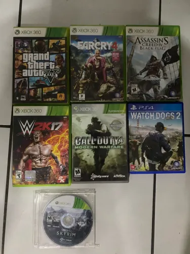 Lote jogos Xbox 360 originais