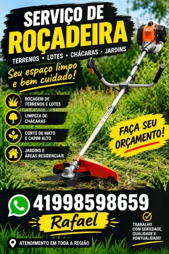 Servico de rocadeira