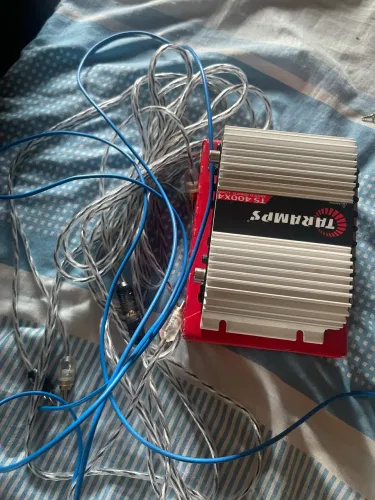 Módulo Taramps TS400x4 + Cabos blindados Taramps + Cabo Rem