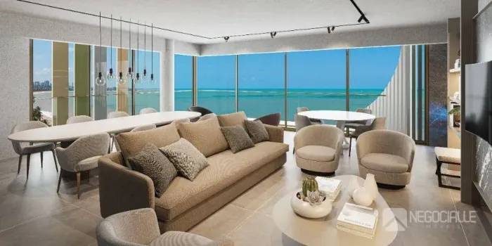 Apartamento com 3 dormitórios à venda, 149 m² por R$ 2.621.417,00 - Cabo Branco - João Pes
