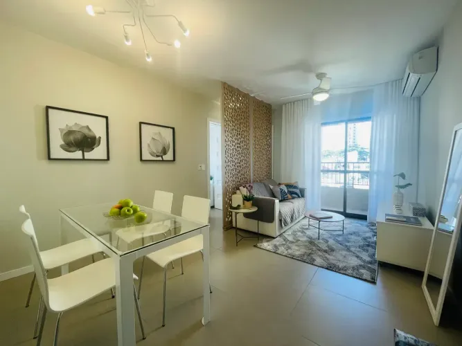 Apartamento mobiliado para locação no Tatuapé com 2 dormitórios sendo 1 suíte e 1 vaga - R