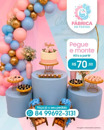 Pegue e Monte disponível