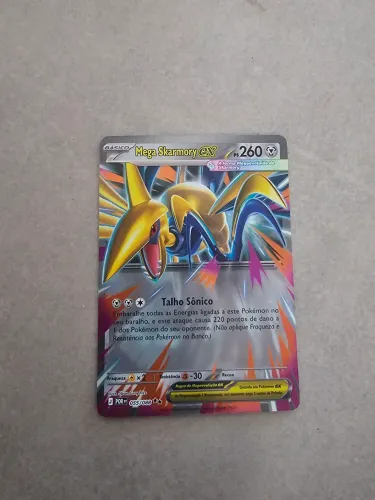 Vendo carta pokemon (mega skarmory)