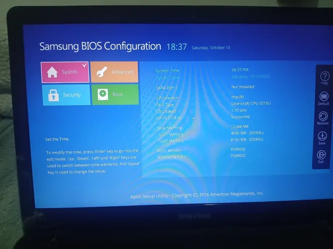 Notebook Np300E5K 12Gb de Ram