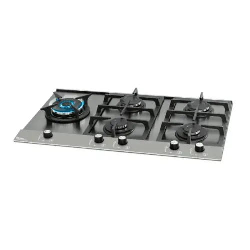 Cooktop a Gás Fischer 5 Bocas Tripla Chama Platinium