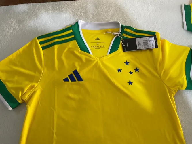 Camisa Cruzeiro Brasil Amarela Adidas 26