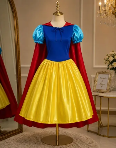 Vestido branco de neve