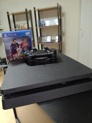 Ps4 slim 1tb + controle de acompanhamento com garantia da loja
