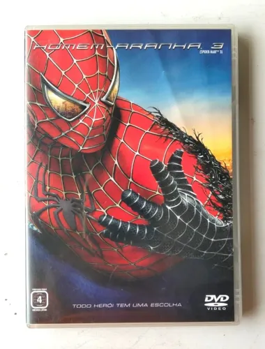 Dvd Filme Homem-Aranha 3 - 2007 - Usado 