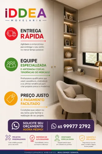ARMÁRIOS PLANEJADOS SOB MEDIDA