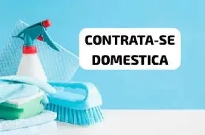 CONTRATA-SE DOMESTICA / NÃO DIÁRIA