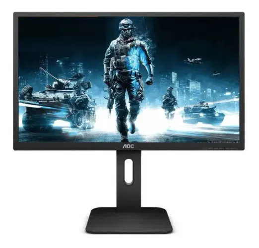 Monitor Led 24'' Aoc Full Hd DisplayPort Hdmi Vga USB 3.0 - Excelente Estado Conservação