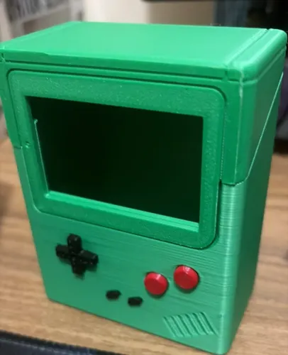 Porta Cartas TCG Estilo Game Boy Verde Retrô para Pokémon e Cards