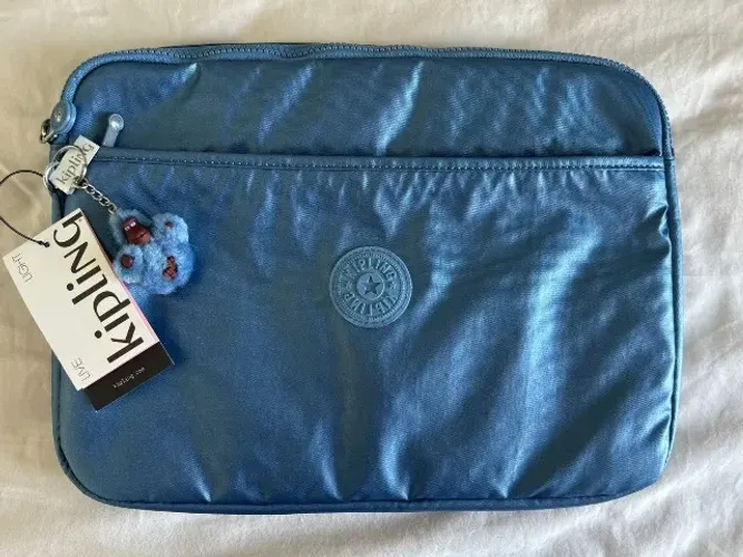 Capa Kipling Laptop Nova Original Notebook 13 Crystal Sapphire Metallic Macbook
