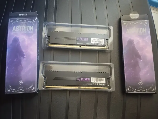 2 Pente memória RAM 8x2 (16gb total) 3600 MHz