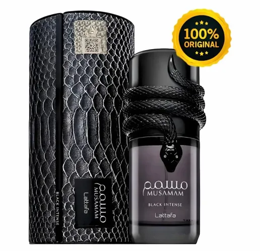 Perfume Árabe Musaman Black Intense
