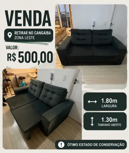 Sofá Retrátil