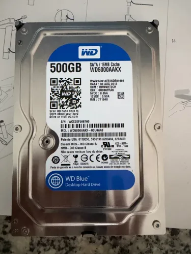hd western digital 500gn