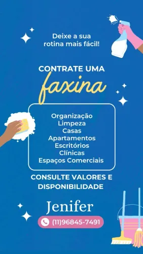 Faço faxina