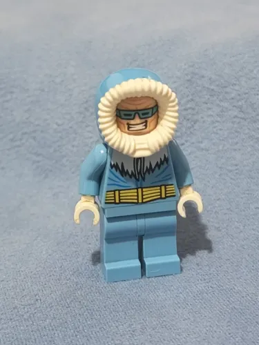 LEGO minifigura Captain Cold (Set 76026) (EXTREMAMENTE RARO)