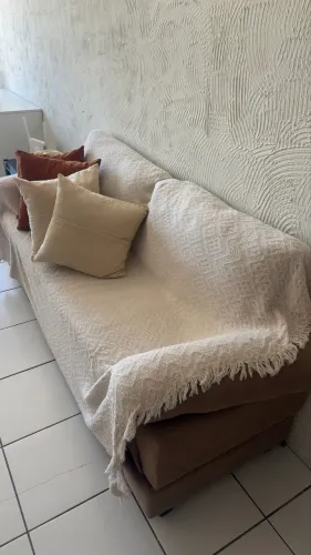 Sofá que vira cama 