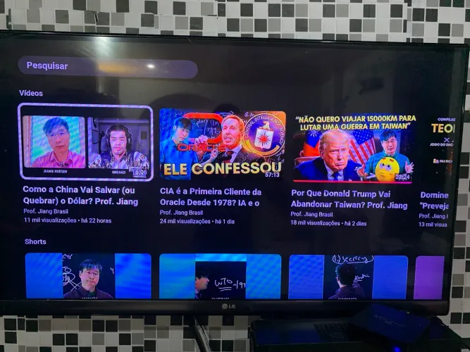 tv smart lg 42 polegadas + tv box