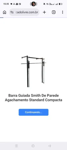Barra guiada Smith 